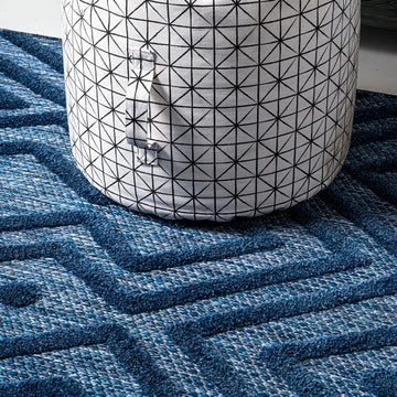 Balansat Moroccan Diamond Indoor/outdoor Area Rug